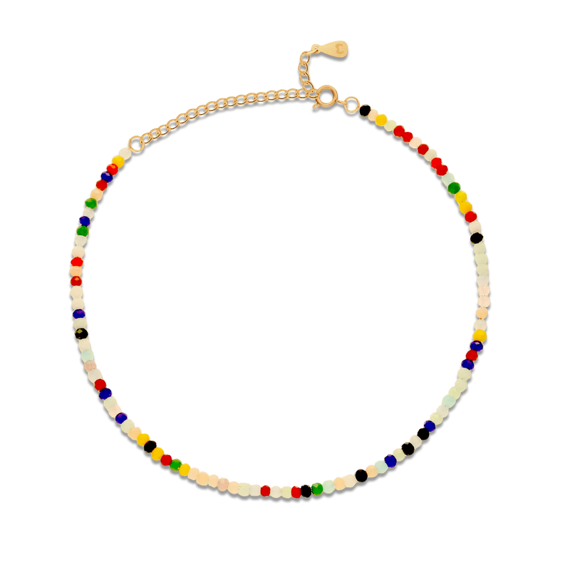 Cavigliera Pietre Colorate - Chiara Jewels