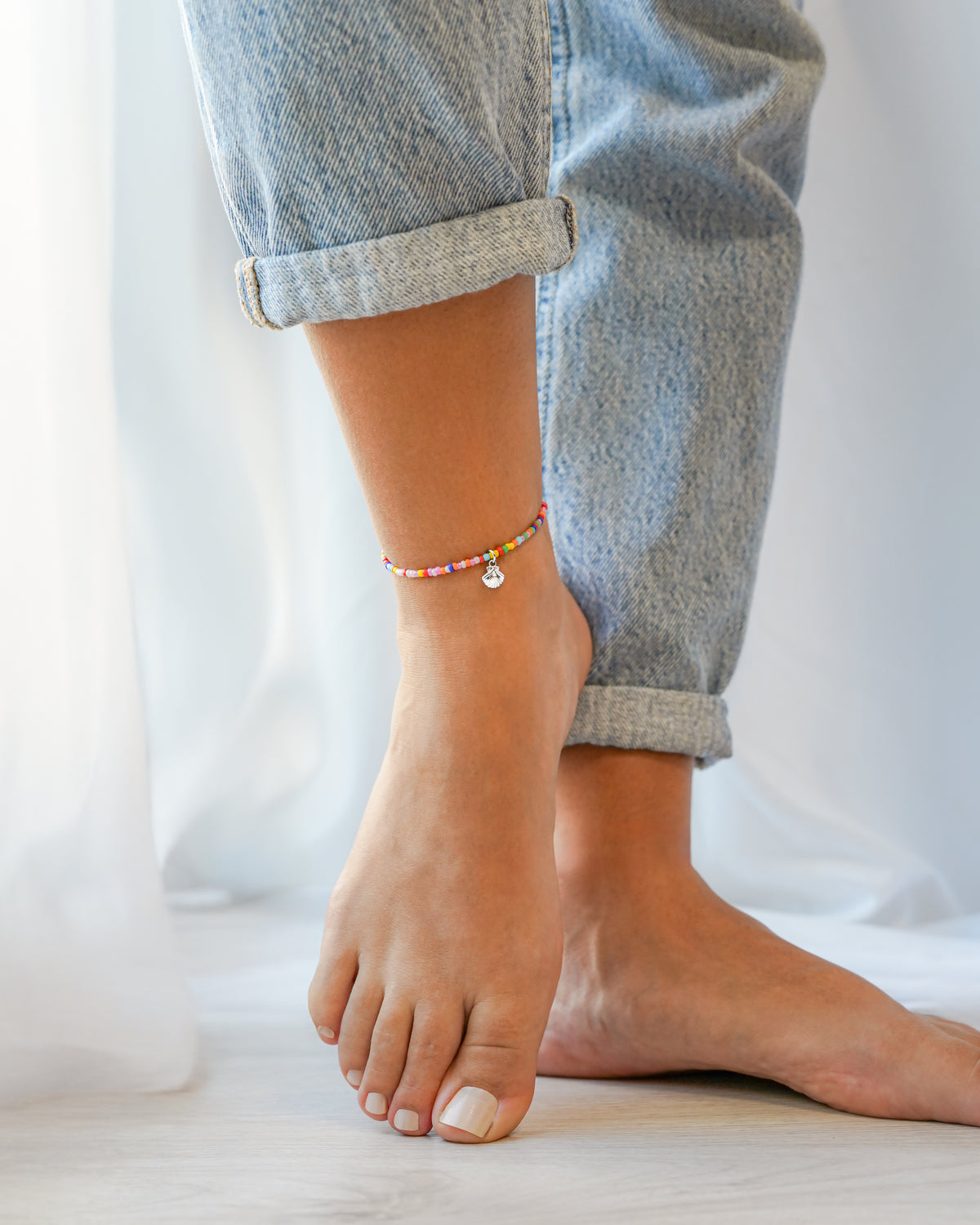 Cavigliera Conchiglia Multicolore - Chiara Jewels