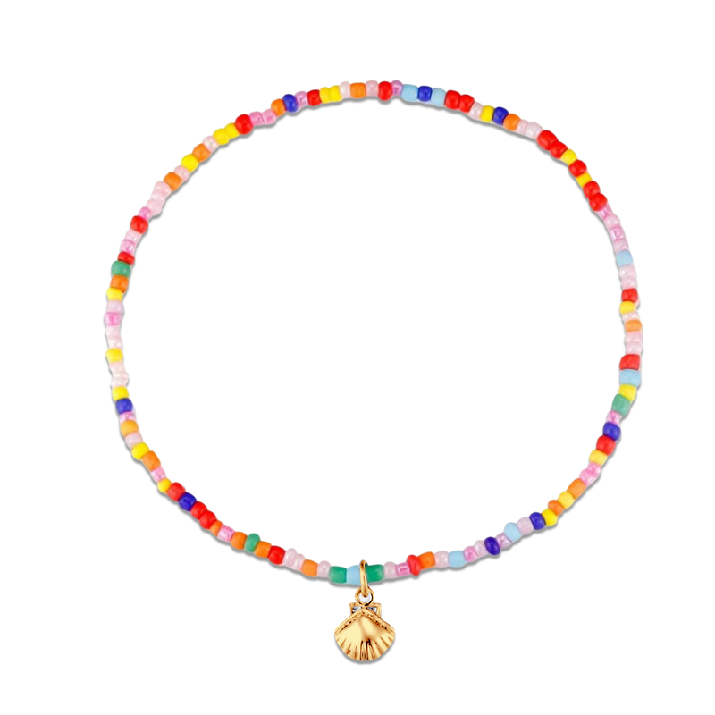 Cavigliera Conchiglia Multicolore - Chiara Jewels