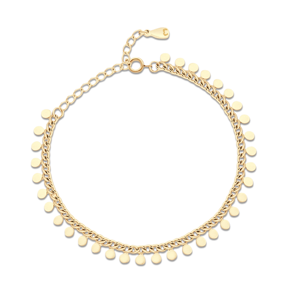 Les Poulettes Bijoux Bracciale Placcato Oro Con Cuore Traforato – Gioiello Elegante In Cofanetto Regalo
