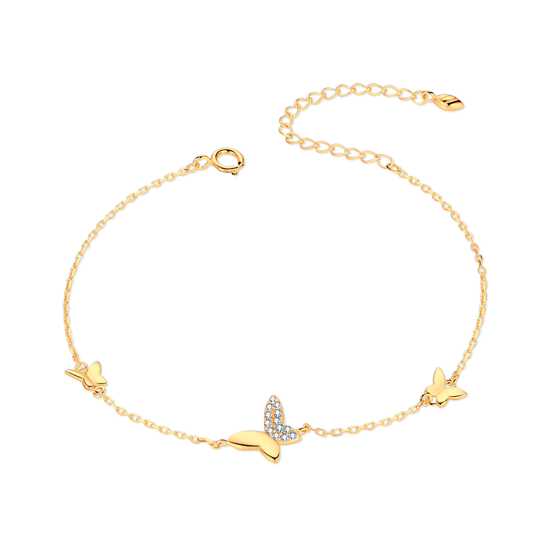 Bracciale Tre Farfalle - Chiara Jewels