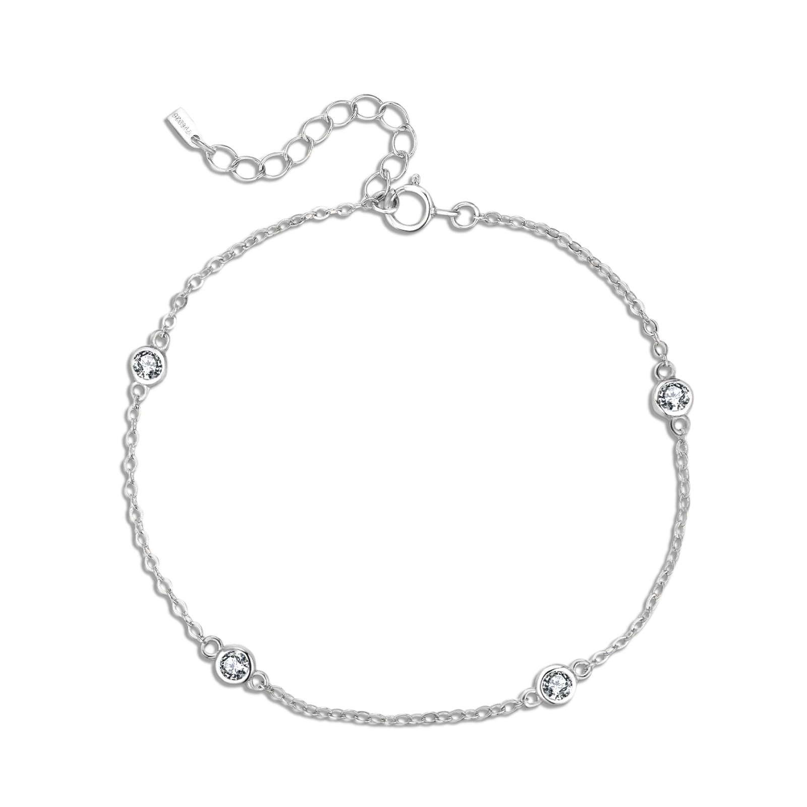 Bracciale Quattro Lucidi