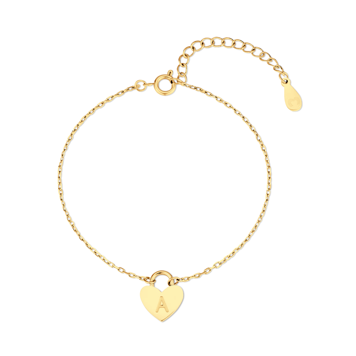 Bracciale Iniziale Cuore - Chiara Jewels