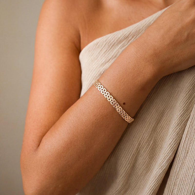 Bracciale con Fili Intrecciati