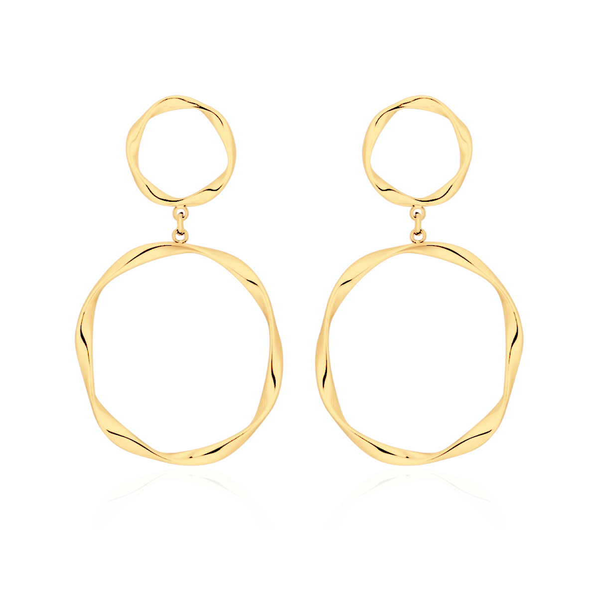 Orecchini Anelli Pendenti - Chiara Jewels