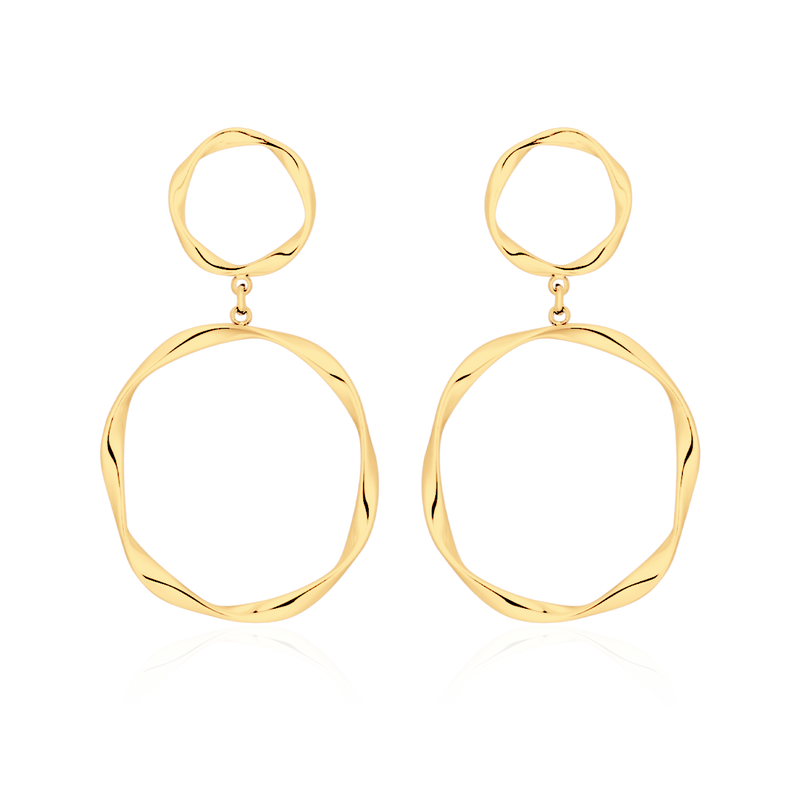 Orecchini Anelli Pendenti - Chiara Jewels