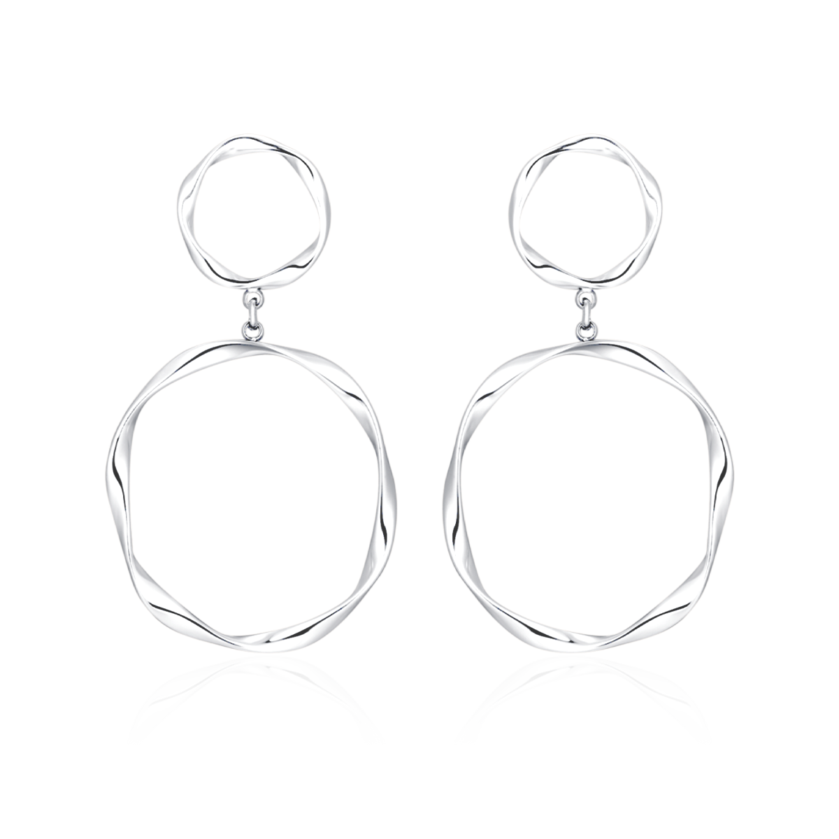 Orecchini Anelli Pendenti - Chiara Jewels