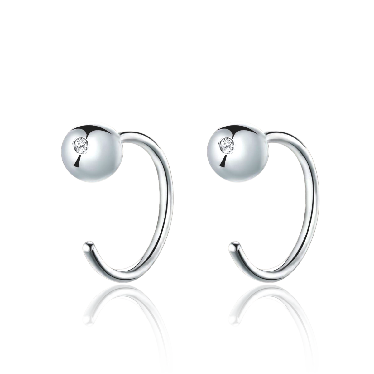 Orecchini Bolita Semi-Areta