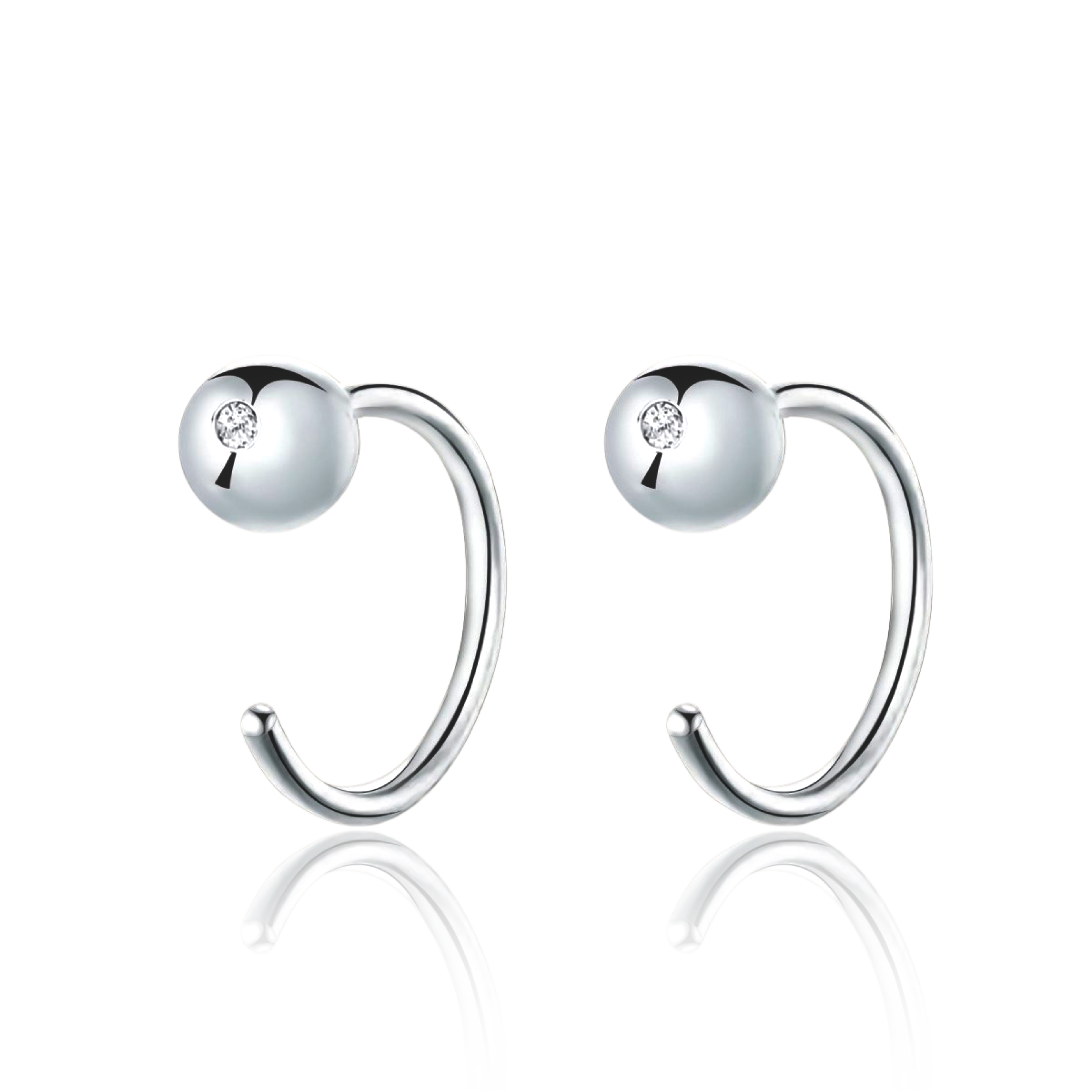 Orecchini Bolita Semi-Areta