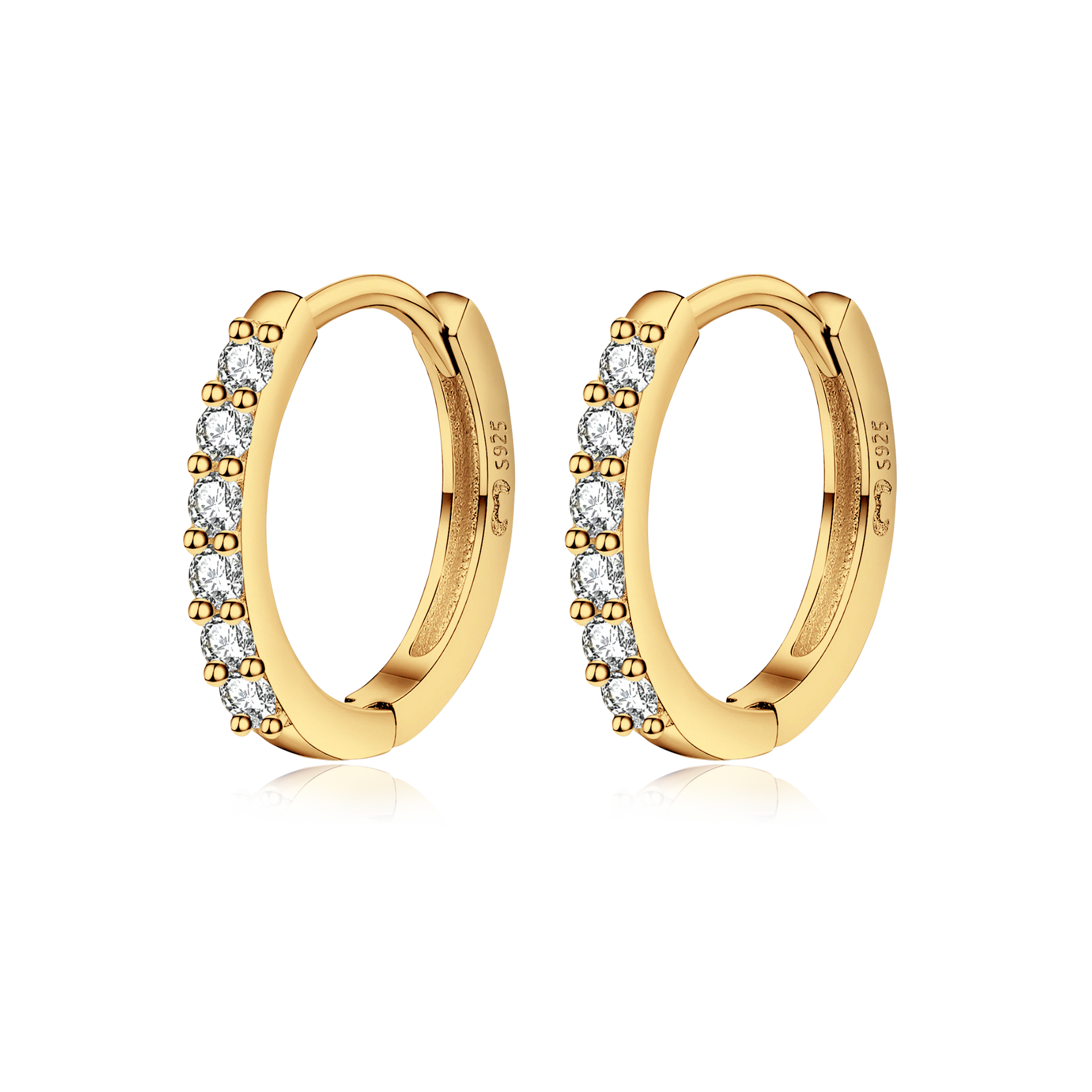 Orecchini da donna in argento Sterling 925 con perle originali Orecchini da donna in argento Sterling 925 con perle originali