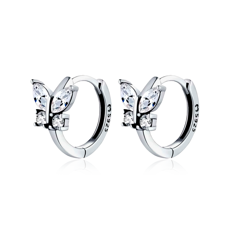 Orecchini Farfalla di Cristallo - Chiara Jewels
