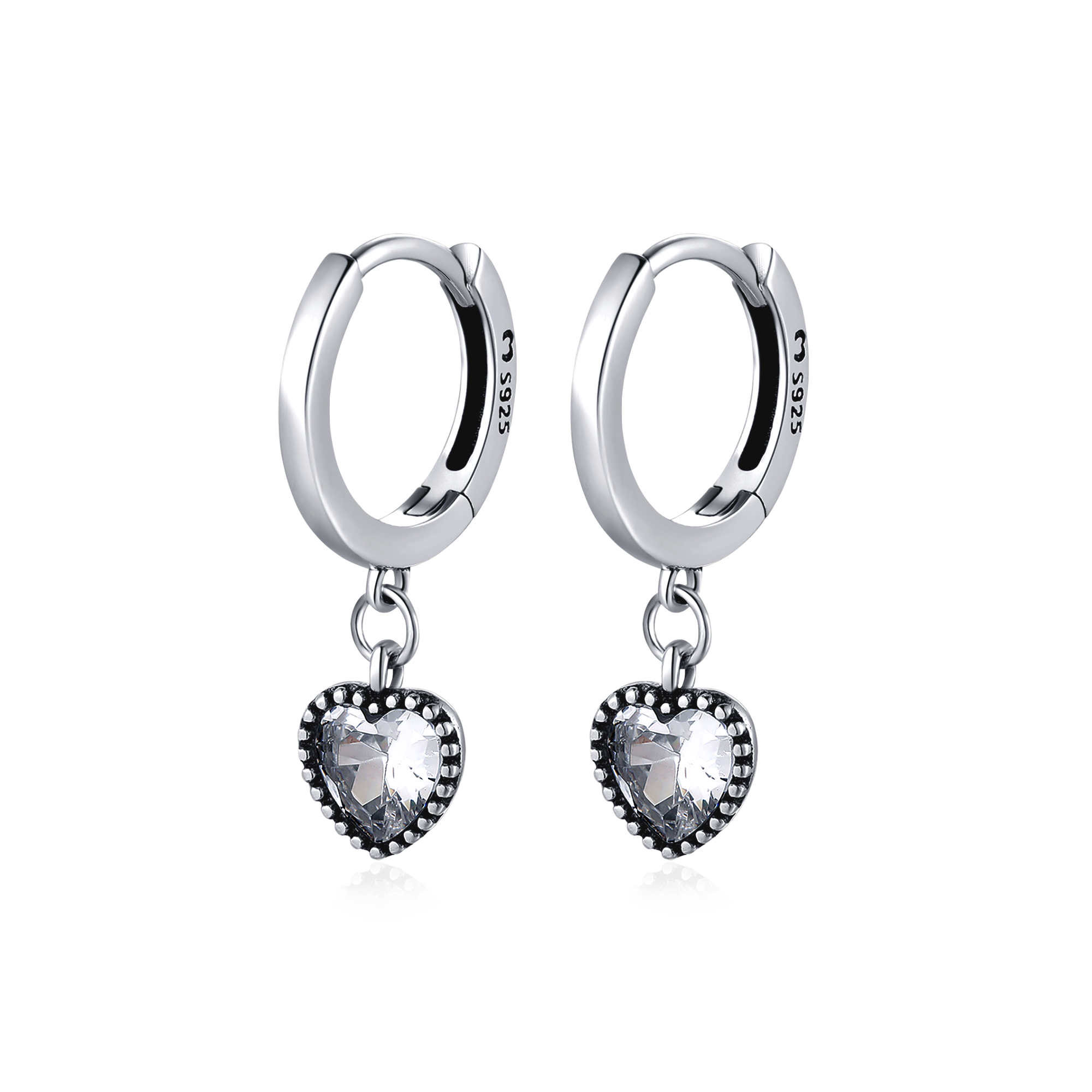Orecchini Cuori di Cristallo - Chiara Jewels