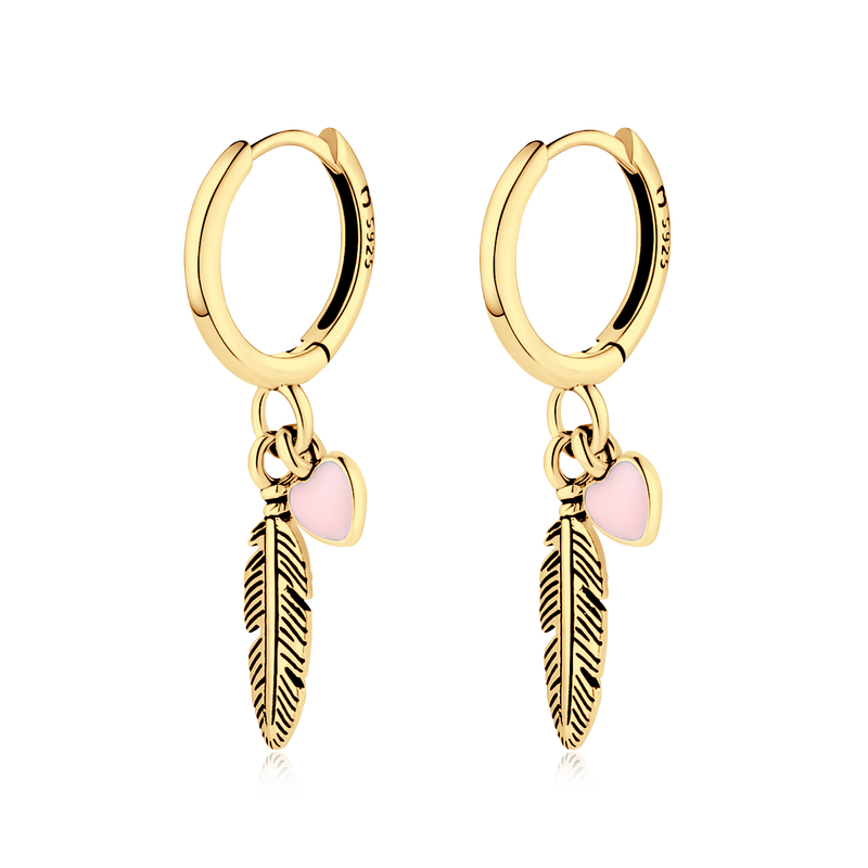 Orecchini Piume d'Amore - Chiara Jewels