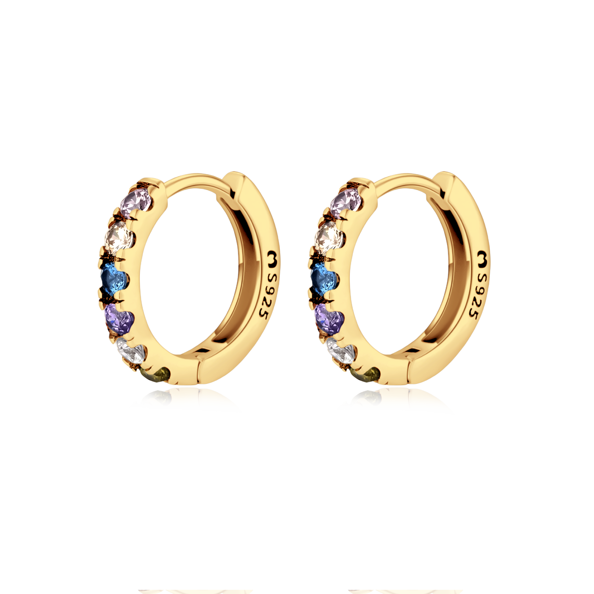 Orecchini Colorati Zirconi - Chiara Jewels