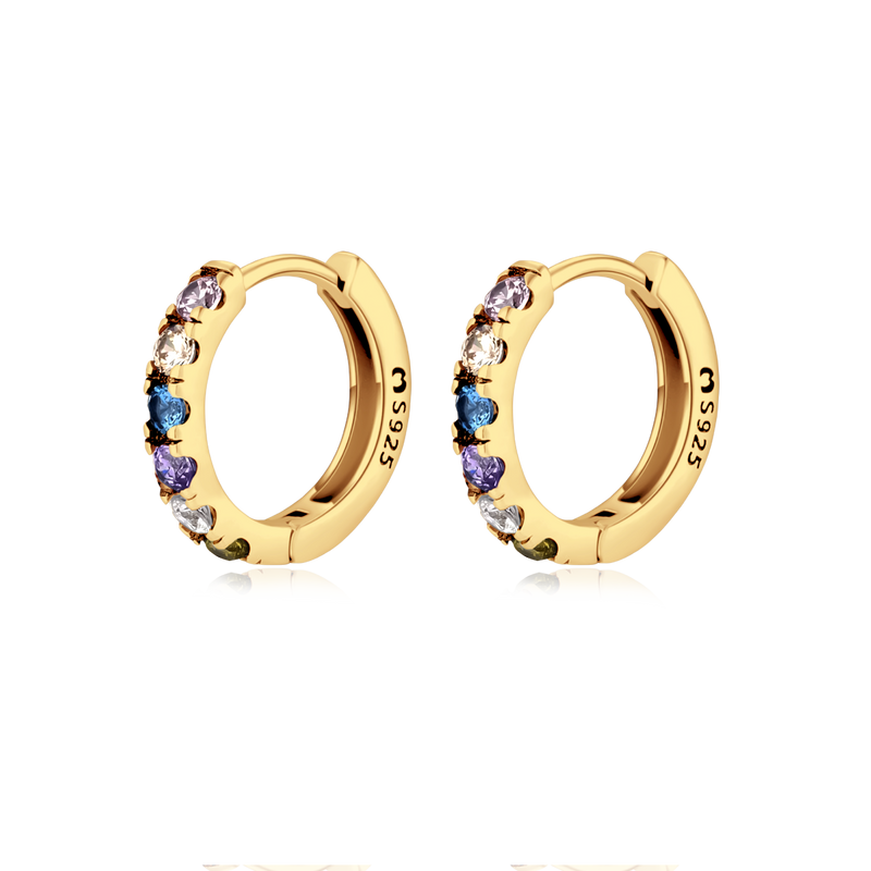 Orecchini Colorati Zirconi - Chiara Jewels