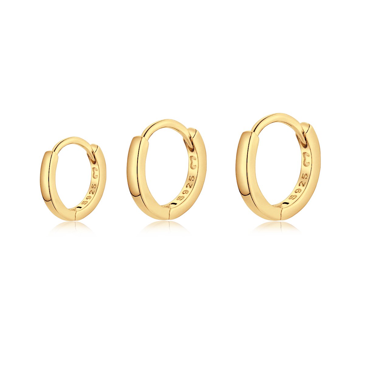 Orecchini Trio Cerchi - Chiara Jewels