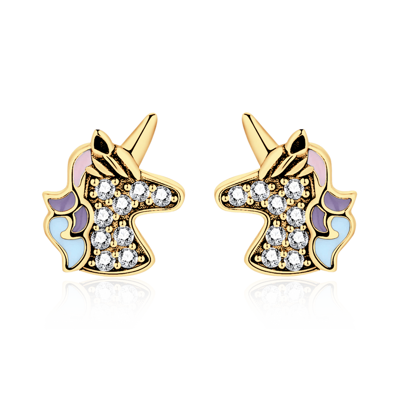 Orecchini Piccoli Unicorni - Chiara Jewels