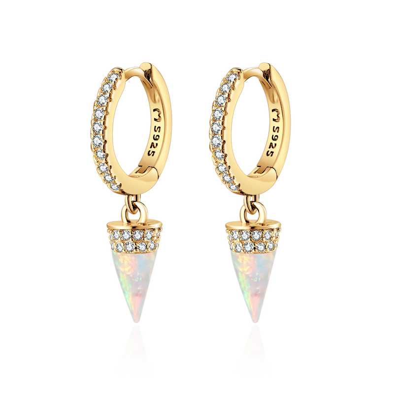 Orecchini Cerchio Iceberg - Chiara Jewels