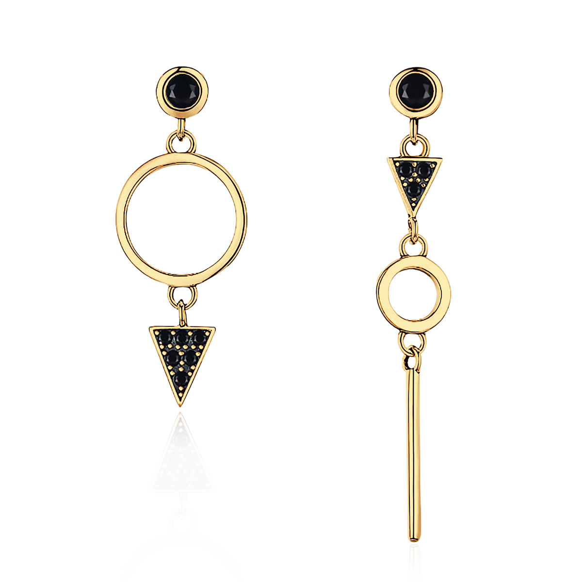 Orecchini Spinello Nero - Chiara Jewels