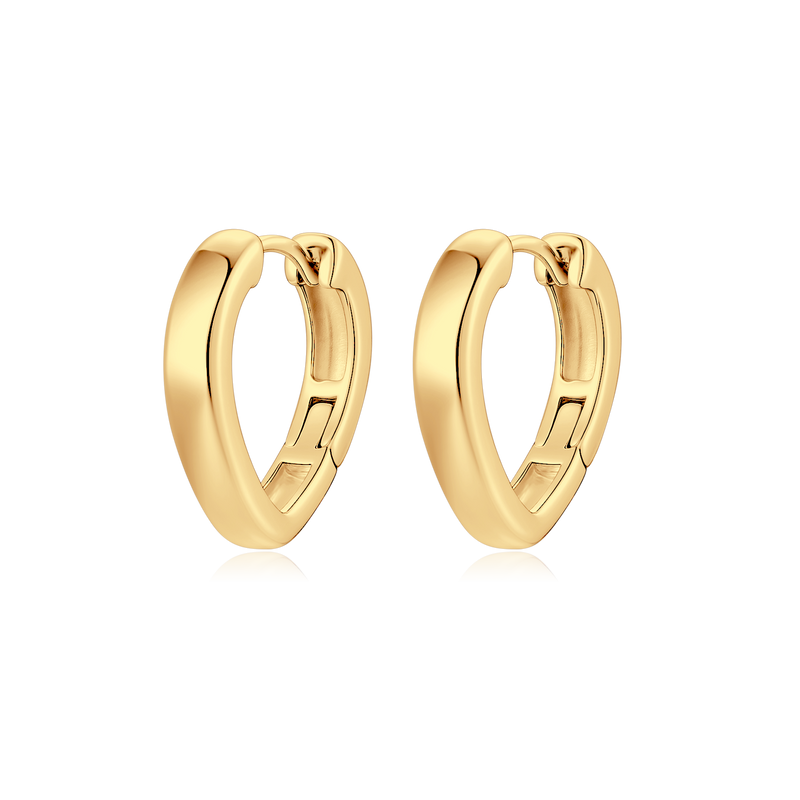 Orecchini Cerchio Trigono - Chiara Jewels