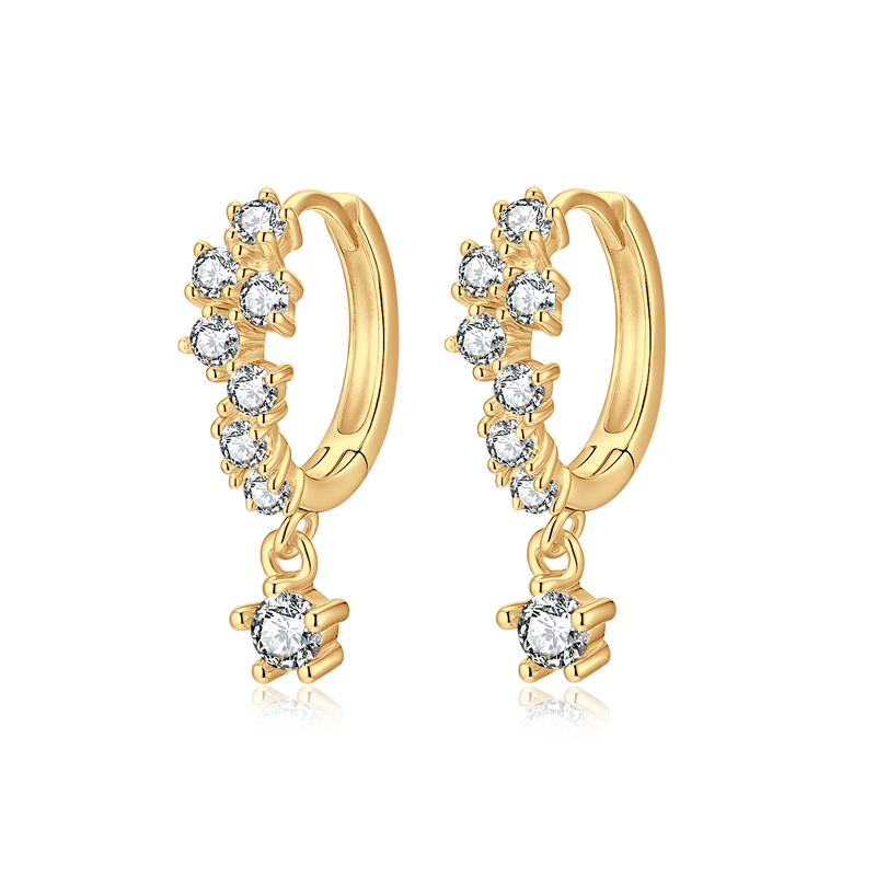 Orecchini Cerchio Adamantino - Chiara Jewels