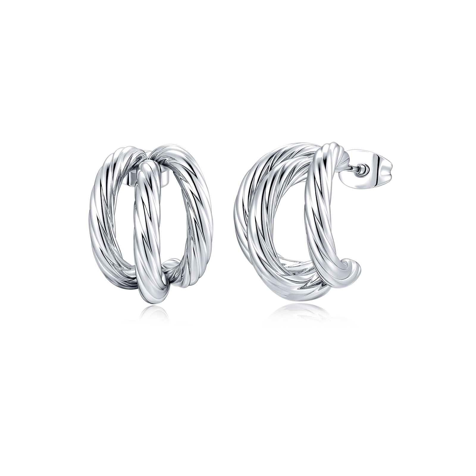Orecchini Semicerchio Trije - Chiara Jewels