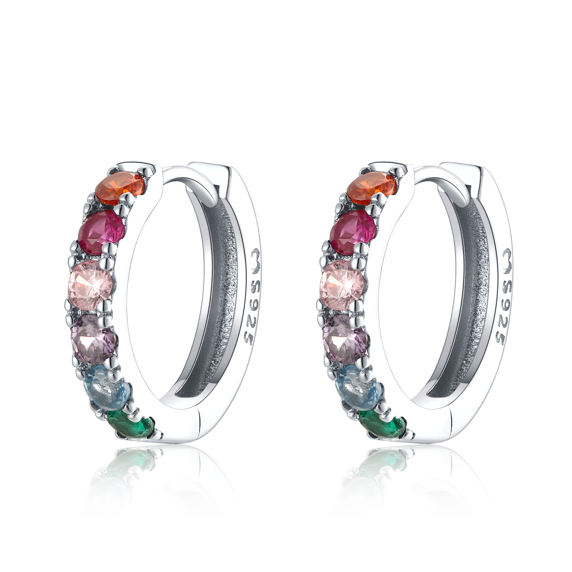 Orecchini Cerchio Cromatici