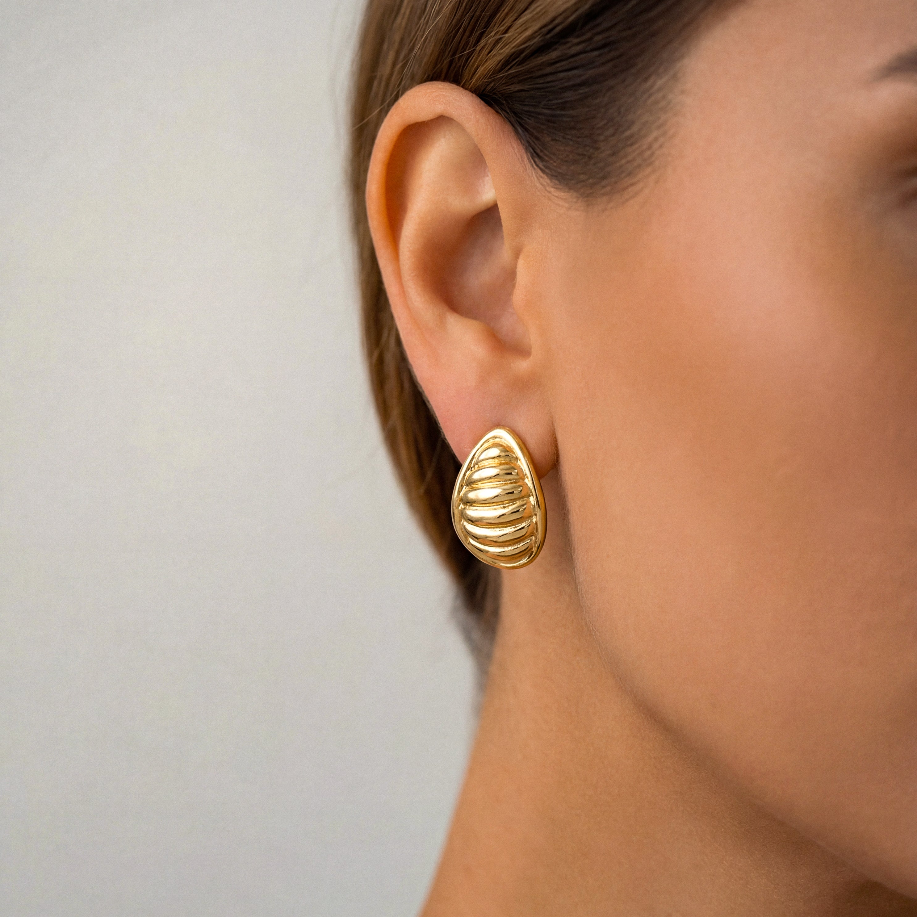 Orecchini Goccia Ovale