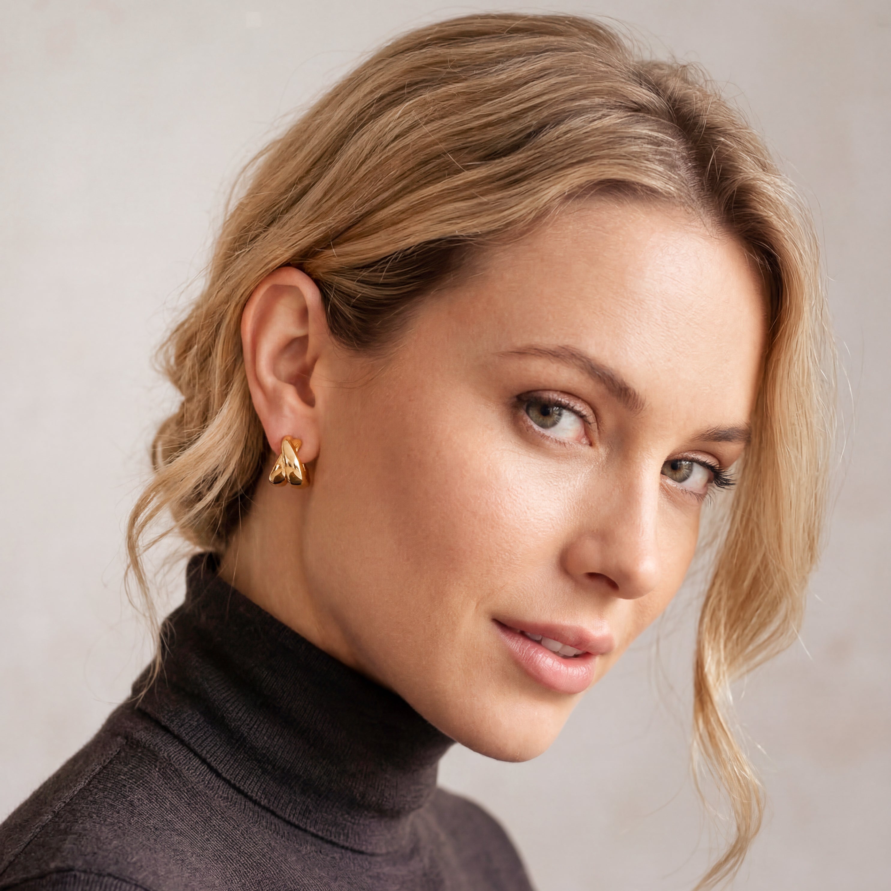 Orecchini Cerchio Compatti