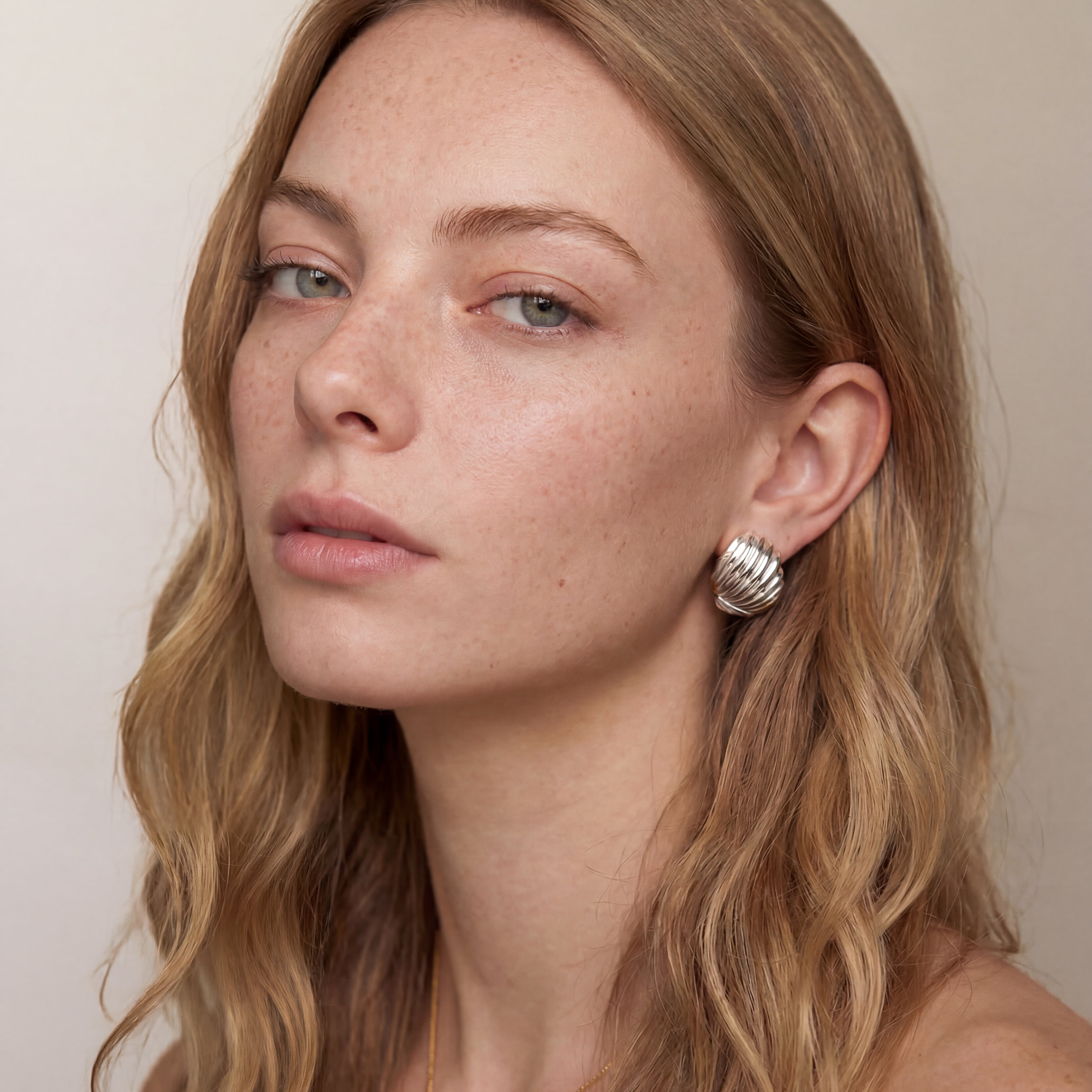 Orecchini Conchiglia a Ventaglio