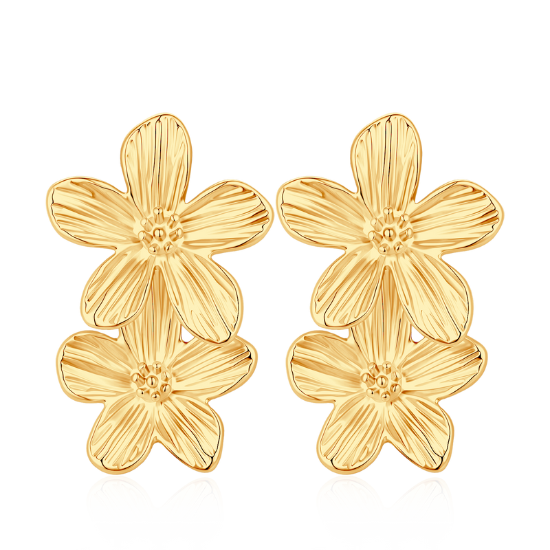 Orecchini Cinque Petali