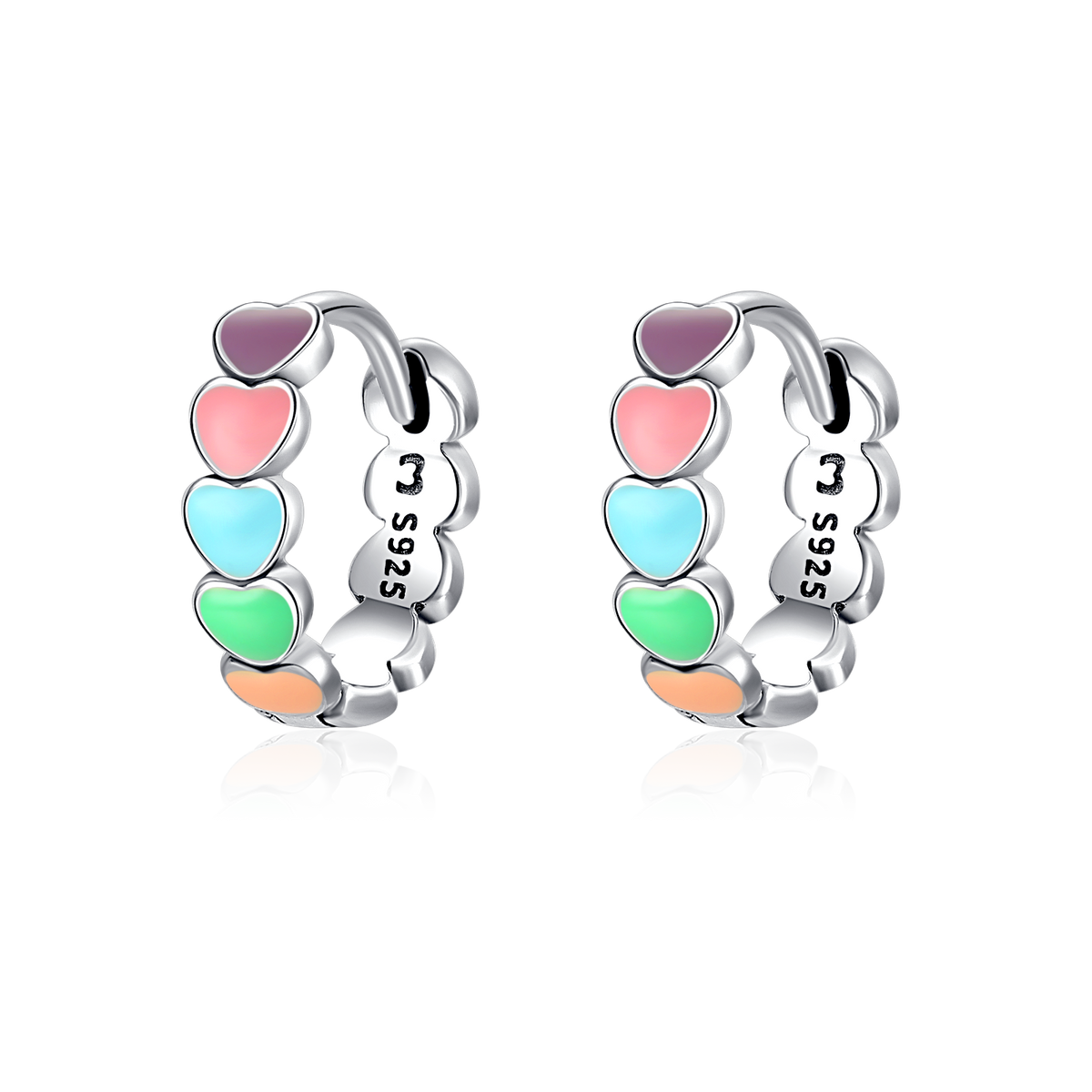 Orecchini Amore Colorato - Chiara Jewels