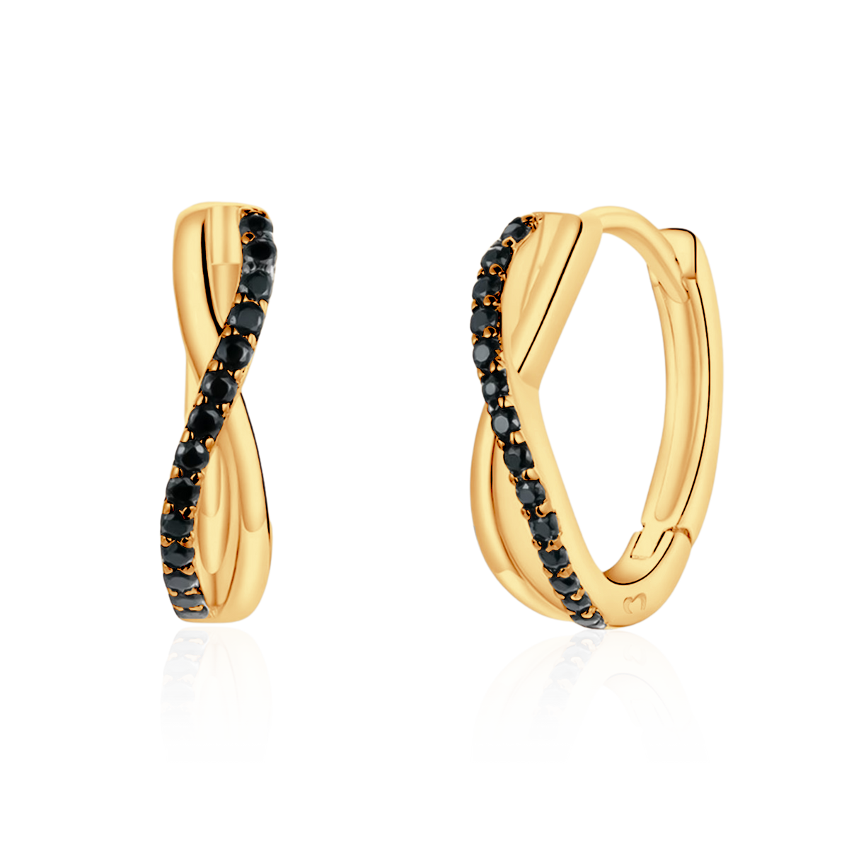 Orecchini Charbon - Chiara Jewels
