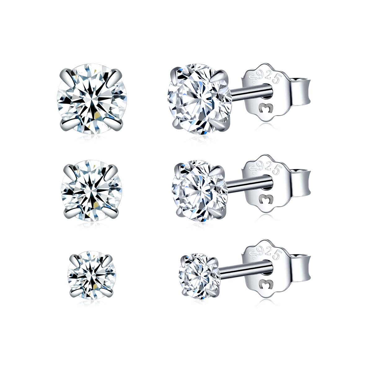 Orecchini Piccoli Zirconi - Chiara Jewels