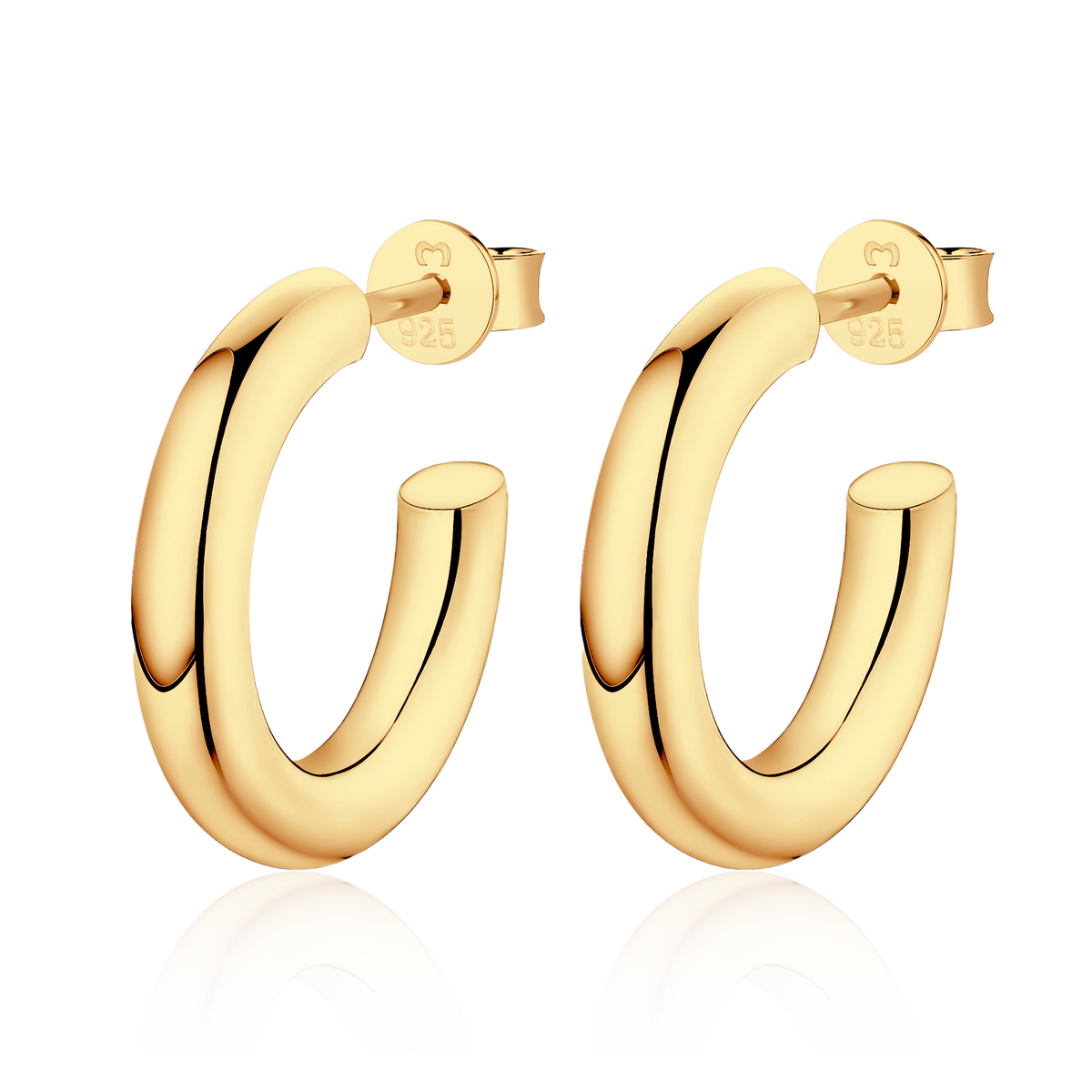 Orecchini Semi Anello Lumina - Chiara Jewels