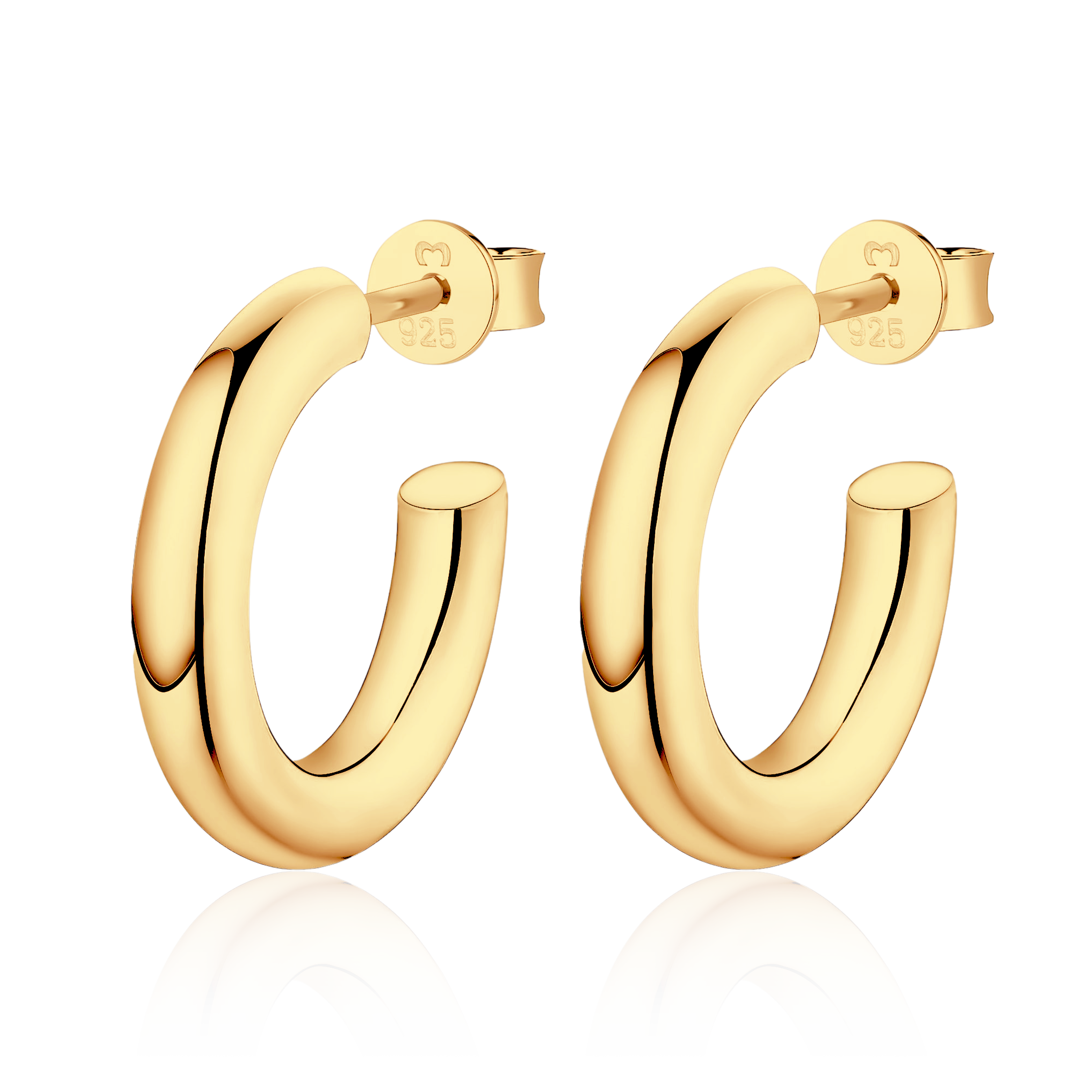 Orecchini Semi Anello Lumina
