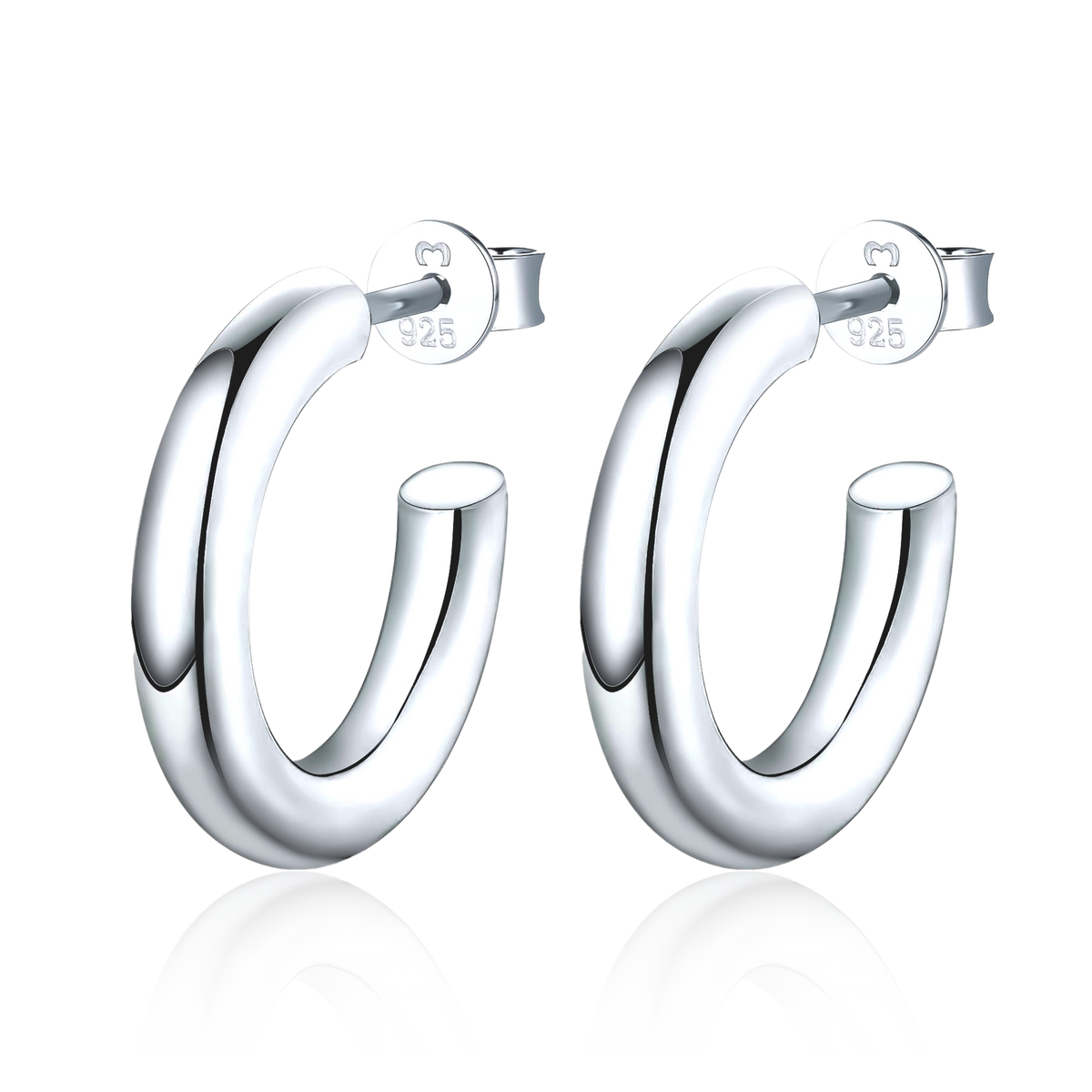 Orecchini Semi Anello Lumina - Chiara Jewels