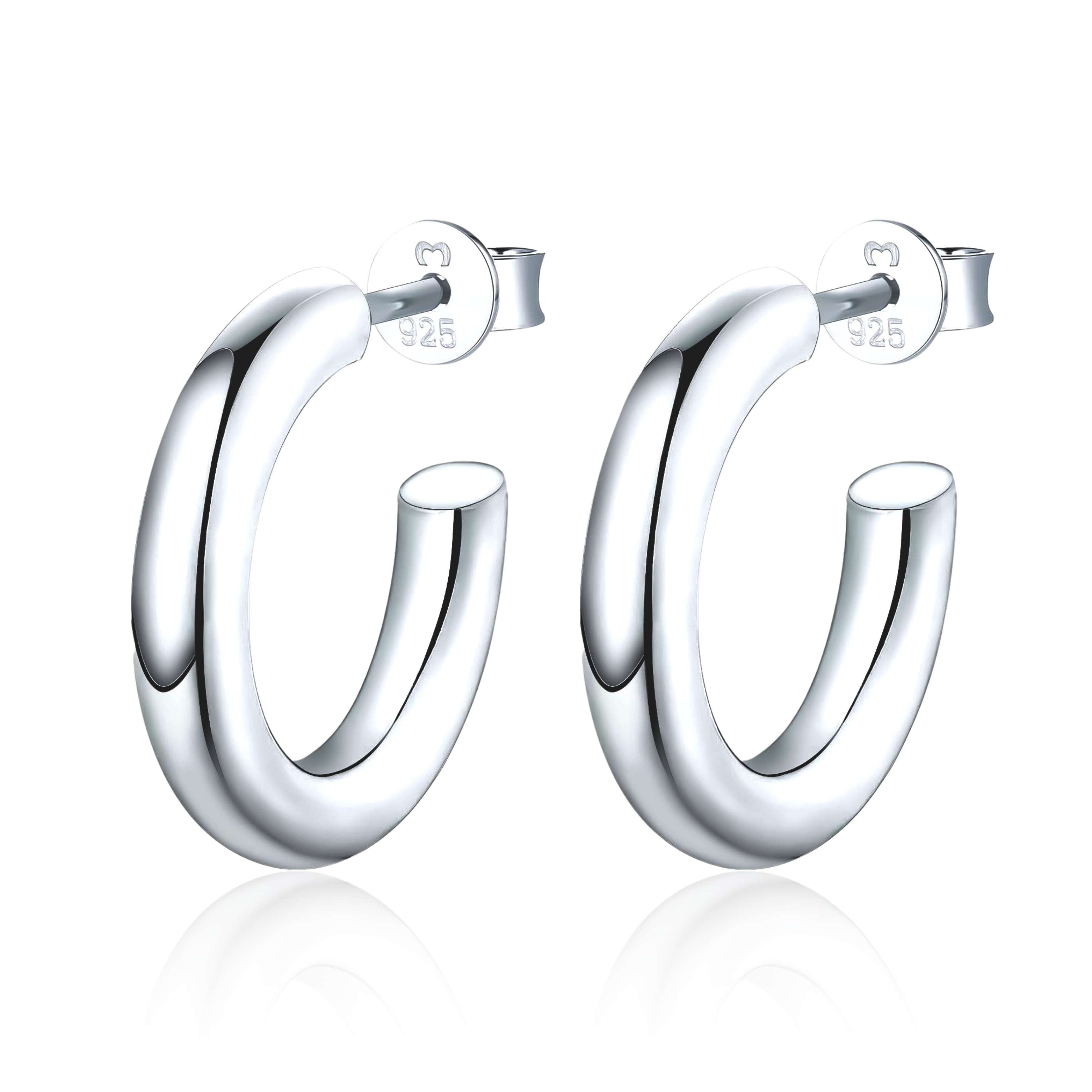 Orecchini Semi Anello Lumina