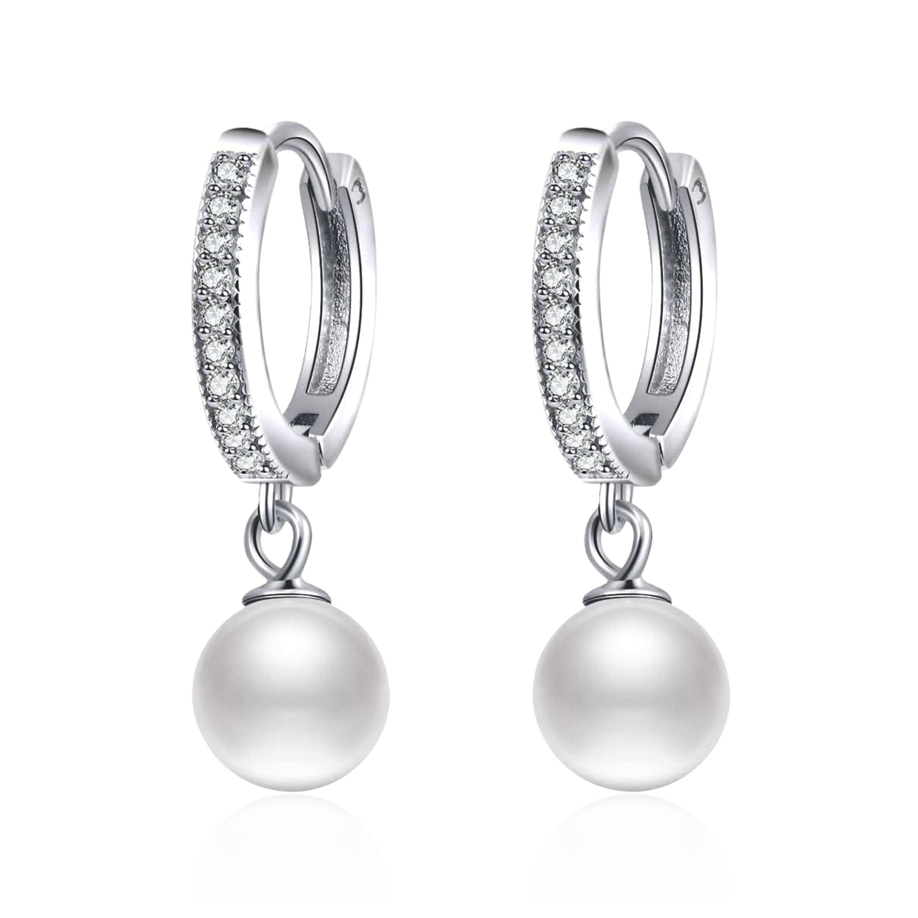 Orecchini Perla e Brillanti