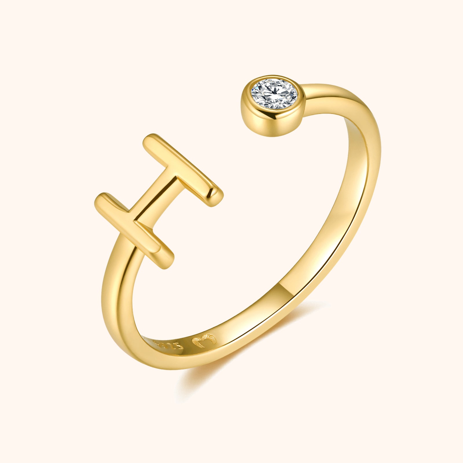 Anello "Top Letter"