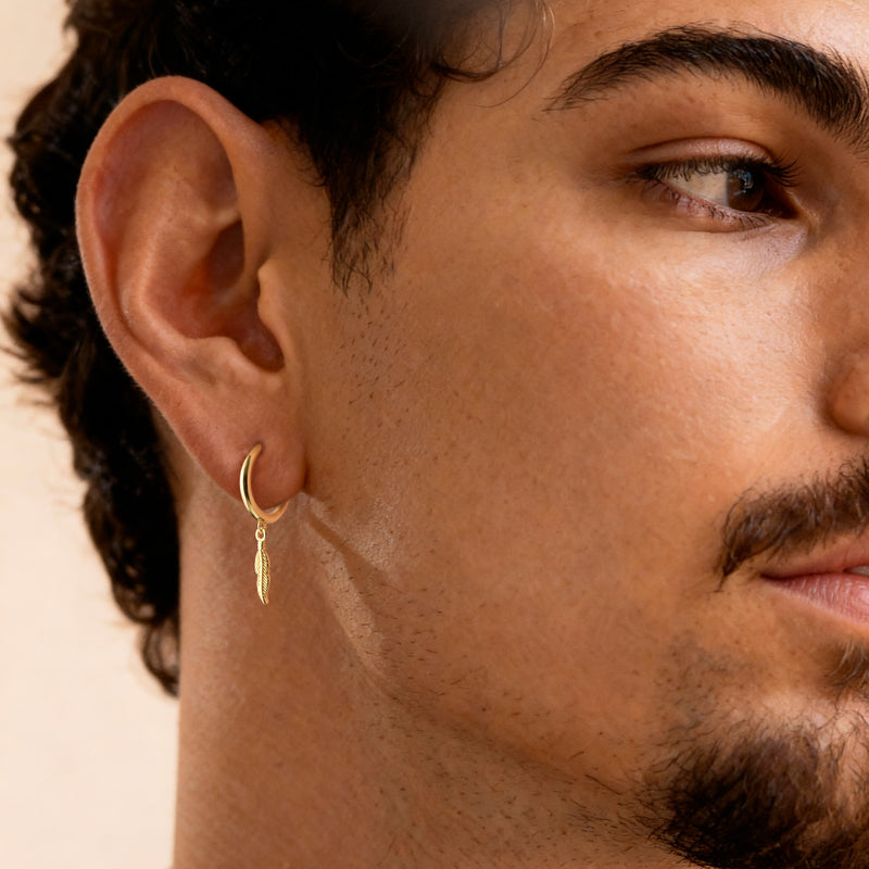 Orecchini Uomo BRAVE Erratic - Chiara Jewels