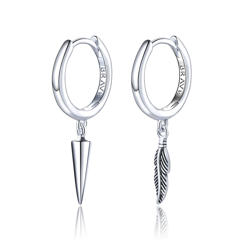 Orecchini Uomo BRAVE Erratic - Chiara Jewels