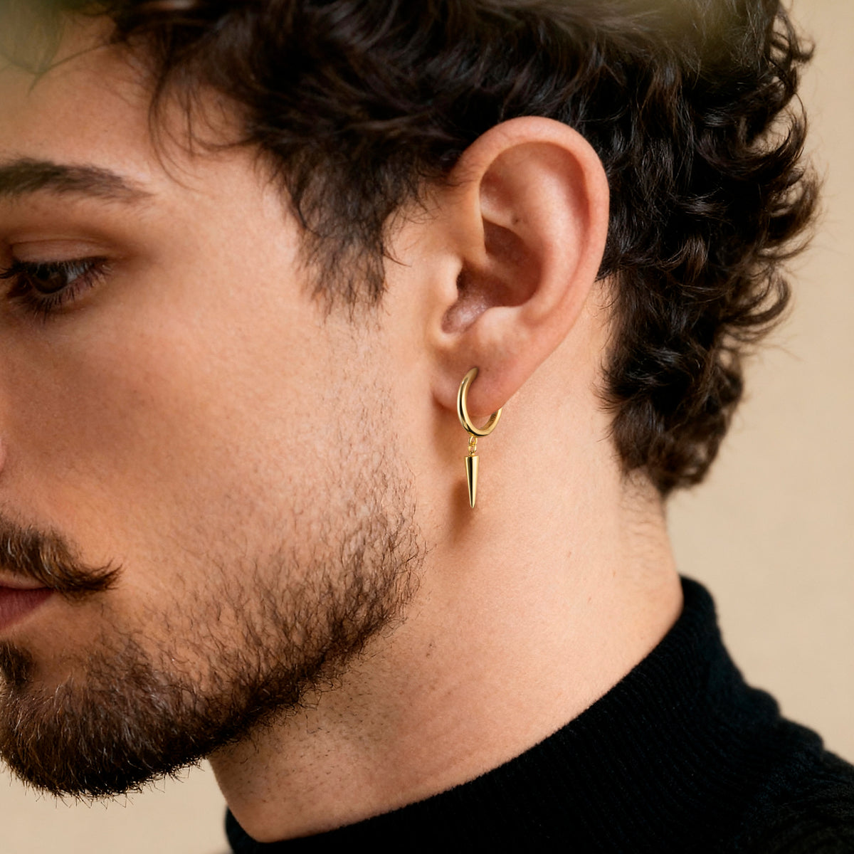 Orecchini Uomo BRAVE Erratic - Chiara Jewels