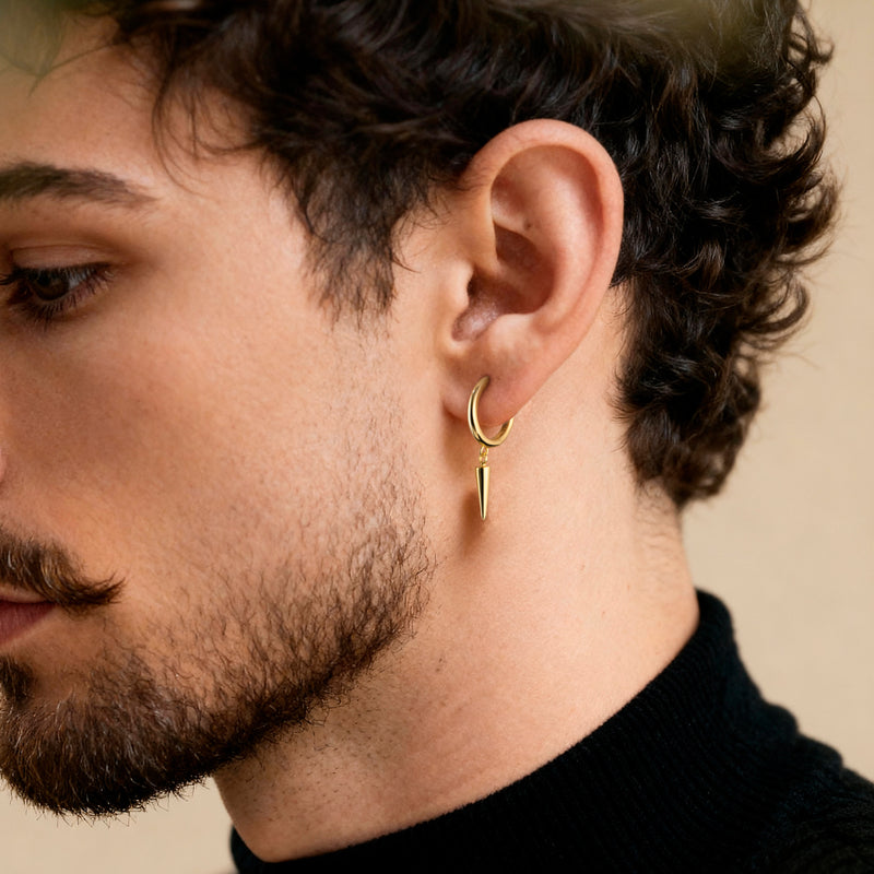 Orecchini Uomo BRAVE Erratic - Chiara Jewels