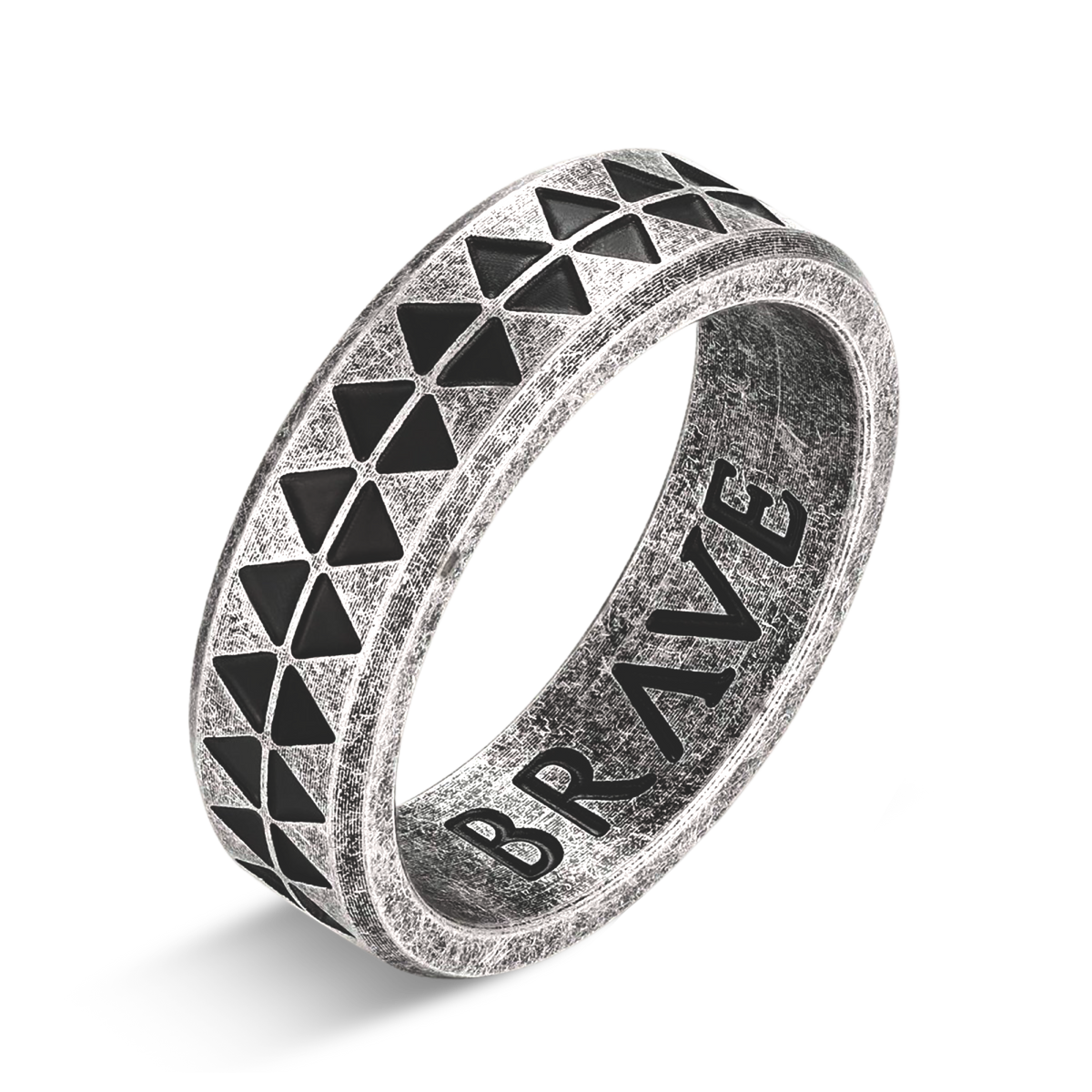 Anello Uomo BRAVE Tribale - Chiara Jewels