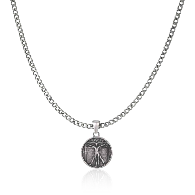 Collana Uomo BRAVE Vitruvio - Chiara Jewels