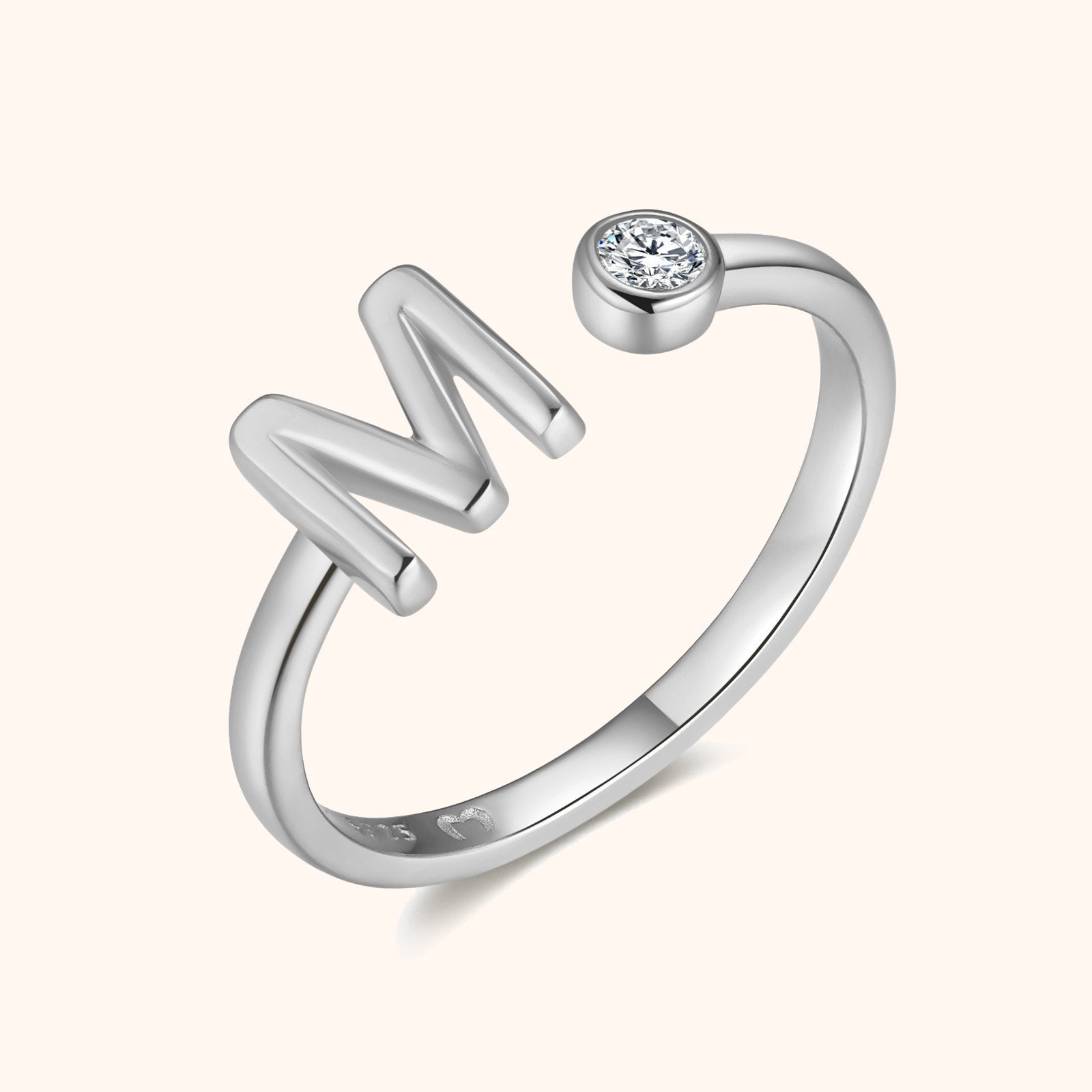 Anello "Top Letter"