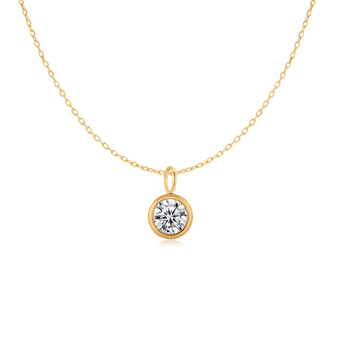 Collana Cerchio di Zirconio - Chiara Jewels