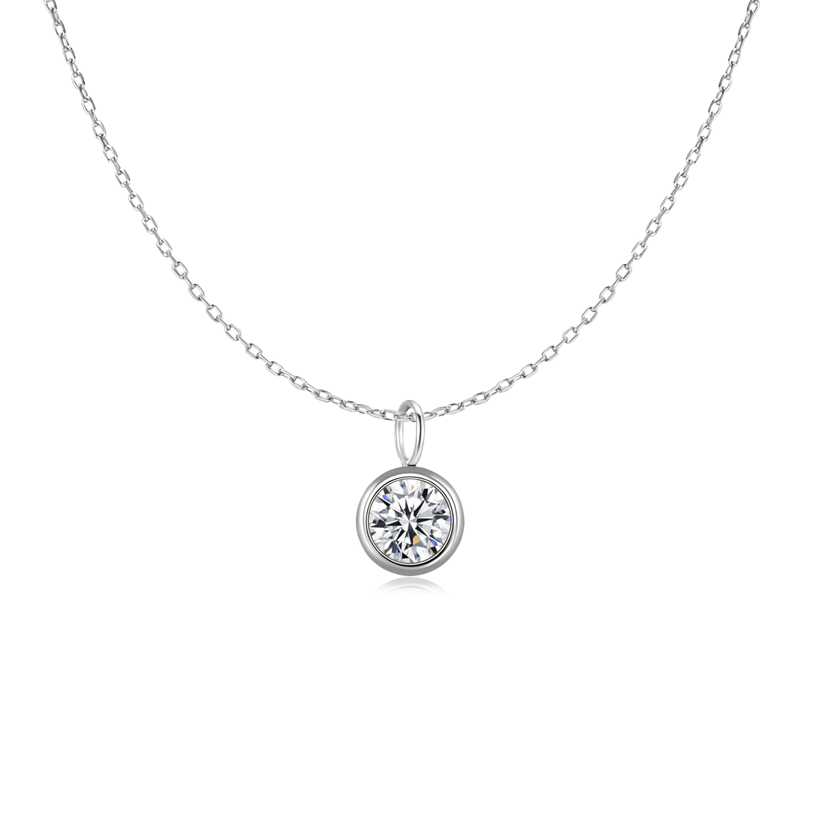 Collana Cerchio di Zirconio - Chiara Jewels