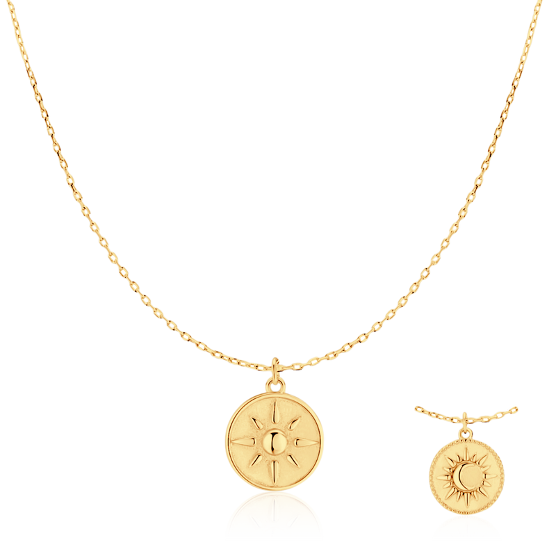 Collana Sole e Luna